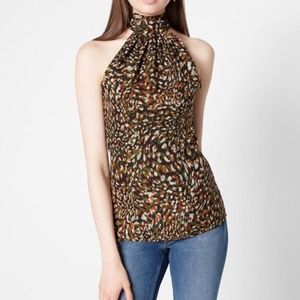 Ramy Brook Tanzania Paige Silk Top, size medium